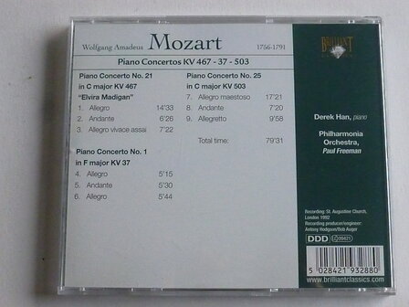 Mozart - Piano Concertos / Derek Han