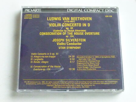 Beethoven - Violin Concerto / Joseph Silverstein