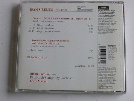 Sibelius - Violin Concerto / Julian Rachlin, Lorin Maazel