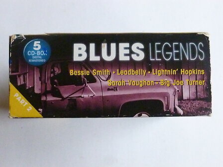 Blues Legends - Bessie Smith, Leadbelly, Lightnin Hopkins, S Vaughan, Big Joe Turner (5 CD)