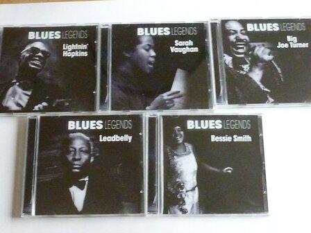 Blues Legends - Bessie Smith, Leadbelly, Lightnin Hopkins, S Vaughan, Big Joe Turner (5 CD)