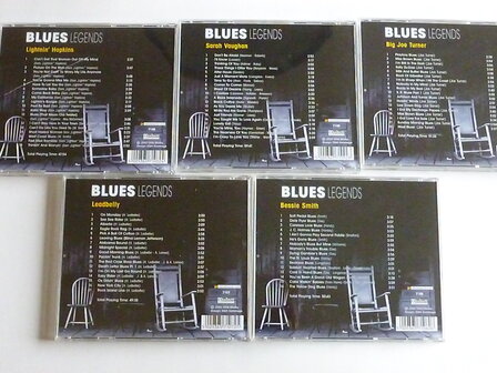 Blues Legends - Bessie Smith, Leadbelly, Lightnin Hopkins, S Vaughan, Big Joe Turner (5 CD)