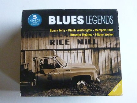 Blues Legends - S. Terry, D. Washington, B. McGhee, T Bone Walker, Memphis Slim (5 CD)