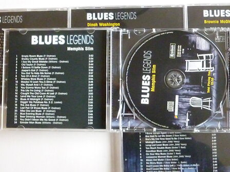 Blues Legends - S. Terry, D. Washington, B. McGhee, T Bone Walker, Memphis Slim (5 CD)