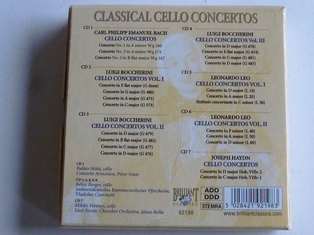 Classical Cello Concertos (7 CD)