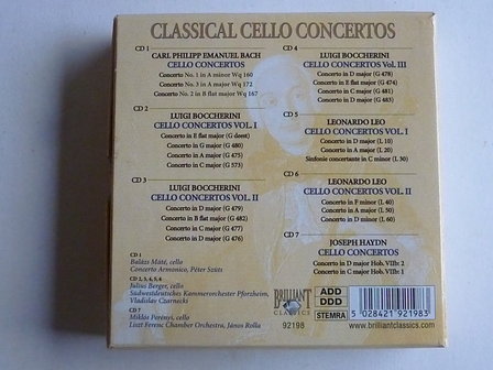 Classical Cello Concertos (7 CD)