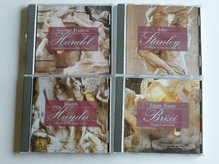 Organ Concertos - Handel, Haydn, Stanley, Brixi (4 CD)