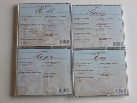 Organ Concertos - Handel, Haydn, Stanley, Brixi (4 CD)