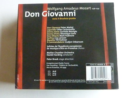 Mozart - Don Giovanni / Daniel Harding, Peter Mattei (3 CD)