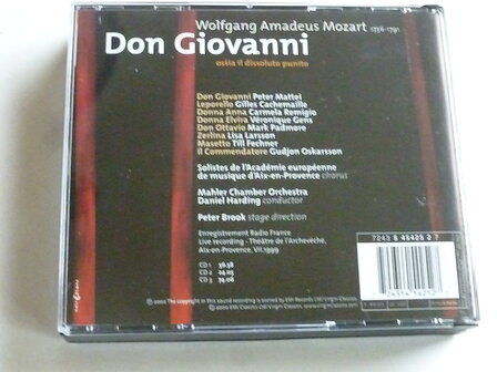 Mozart - Don Giovanni / Daniel Harding, Peter Mattei (3 CD)