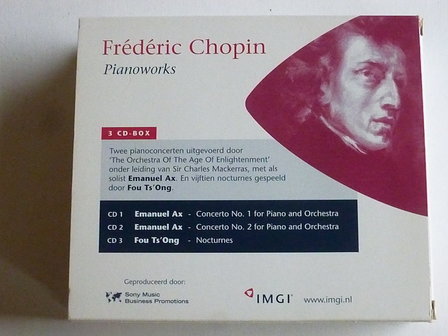 Frederic Chopin - Pianoworks / Emanuel Ax, Fou Ts&#039; Ong (3 CD)