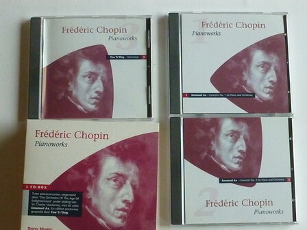 Frederic Chopin - Pianoworks / Emanuel Ax, Fou Ts&#039; Ong (3 CD)