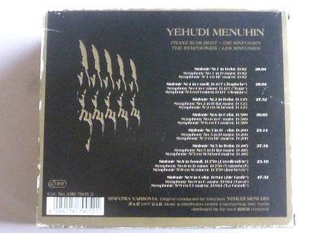 Yehudi Menuhin - Franz Schubert / Die Sinfonien (5 CD)