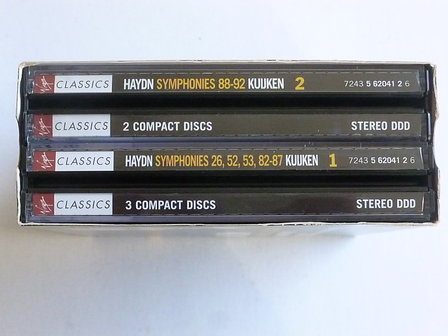 Haydn - Symphonies 26,52,53,82-92 / Sigiswald Kuijken (5 CD)