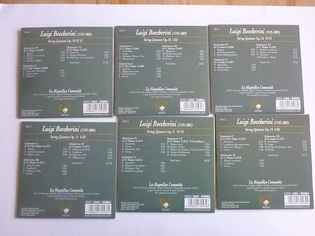 Boccherini - String Quintets / La Magnifica Comunita (6 CD)