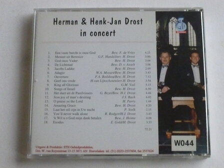 Herman &amp; Henk-Jan Drost - In Concert