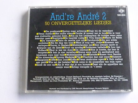 Andre van Duin - Andre Andre 2 / 50 onvergetelijke liedjes