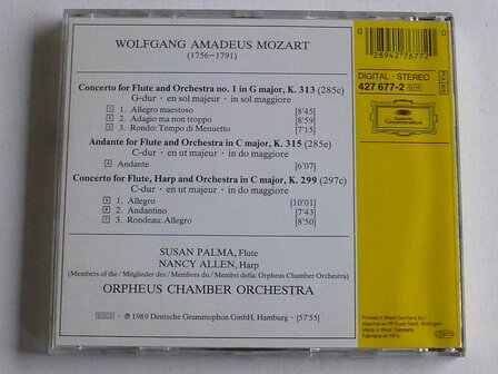 Mozart - Concerto for fl&uuml;te and Orchestre / Orpheus Chamber Orchestra