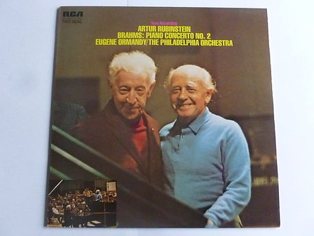 Brahms - Piano Concerto 2 / Artur Rubinstein, Ormandy (LP)