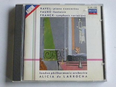 Ravel - Piano Concerto / Alicia de Larrocha, Fruhbeck de Burgos