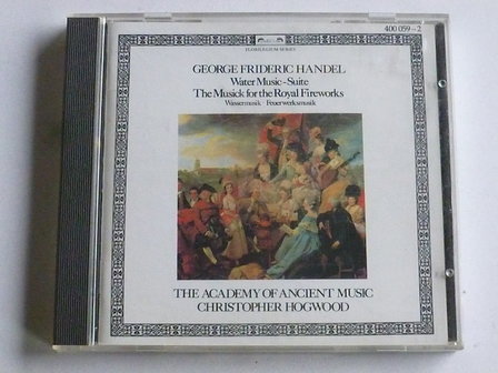 Handel - Water music suite /Christopher Hogwood