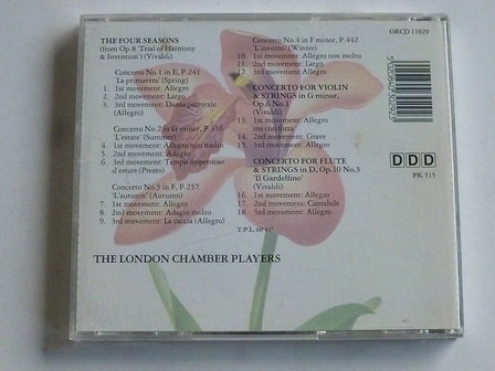 Vivaldi - The Four Seasons / The London Chamber Players 