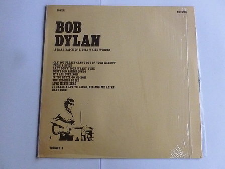 Bob Dylan - A rare batch of little white wonder (LP)