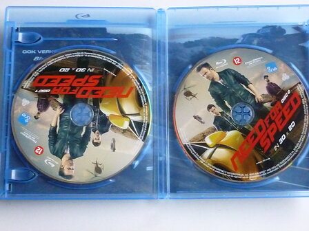 Need for Speed in 3 D en 2 D ( Blu-Ray)