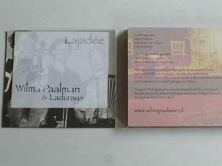 Wilma Paalman &amp; Laduraya - Lajadee (2 CD) Gesigneerd