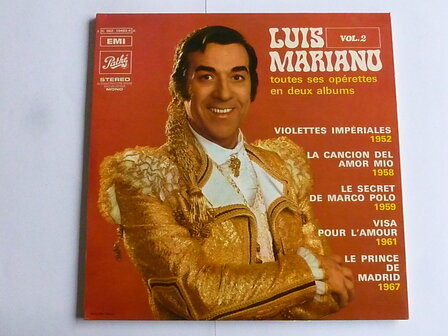 Luis Mariano - Toutes ses Operettes vol.2 (2 LP)