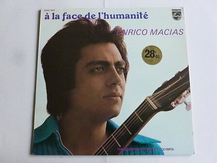 Enrico Macias - a la face de l&#039; Humanite (LP)