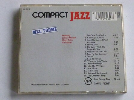 Mel Torme - Compact Jazz