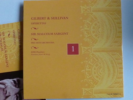 Gilbert &amp; Sullivan - Operettes / Sir. Malcolm Sargent (16 CD)