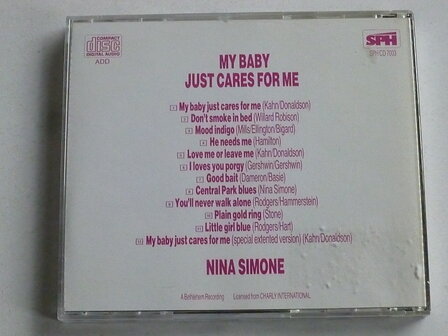 Nina Simone - My baby just cares for me (sph)