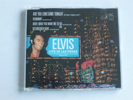 Elvis Presley - Live in Las Vegas / Are you lonesome tonight (laughing ver.)CD Single