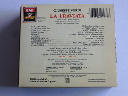 Verdi - La Traviata / Maria Callas (2 CD)