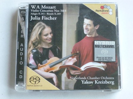 Mozart - Violin Concertos 3&amp;4 / Julia Fischer, Yakov Kreizberg (SACD)