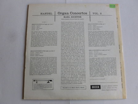 Handel - Organ concertos vol.2 / Karl Richter (LP)