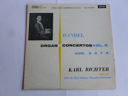 Handel - Organ concertos vol.2 / Karl Richter (LP)