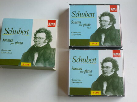 Schubert - Sonates pour Piano / Christian Zacharias (5 CD)