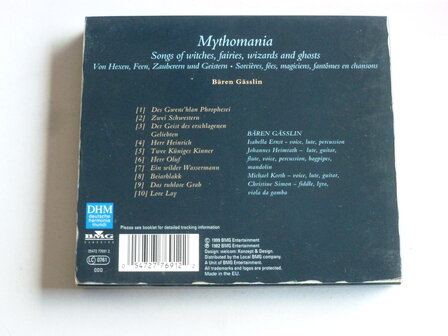 Mythomania - Songs of witches, fairies, wizards and ghosts / B&auml;ren G&auml;sslin