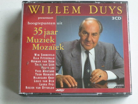 Willem Duys - Hoogtepunten uit 35 jaar Muziek Moza&iuml;ek (3 CD)