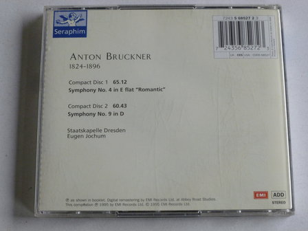 Bruckner - Symphony 4 &amp; 9 / Eugen Jochum (2 CD)