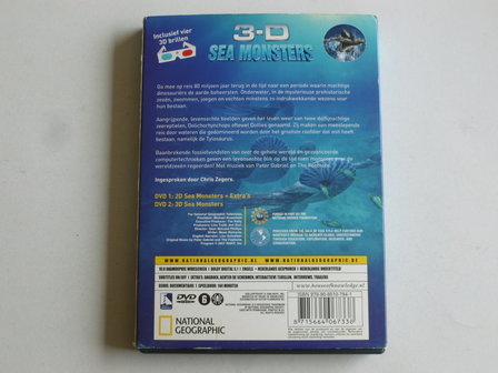 Sea Monsters 3 D - National Geographic (DVD)