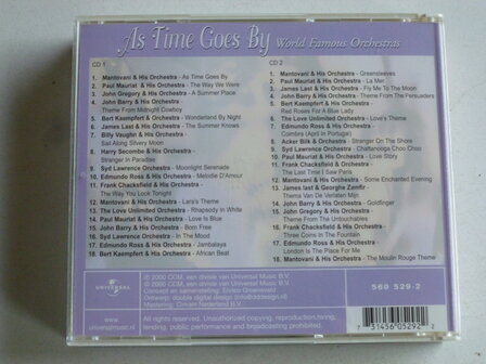 As Time Goes By - World Famous Orchestra (2 CD)