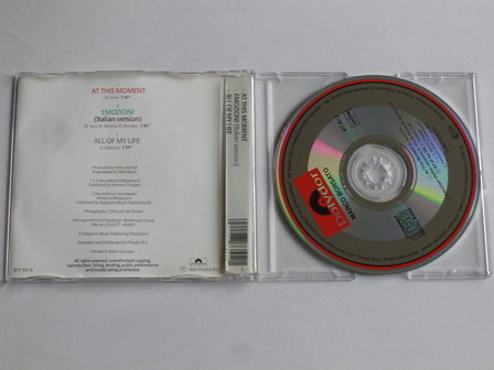 Marco Borsato - At this moment (CD Single) gesigneerd