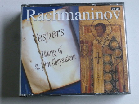 Rachmaninov - Vespers / Liturgy of st. John / Russian State Symp. Capella (3 CD)