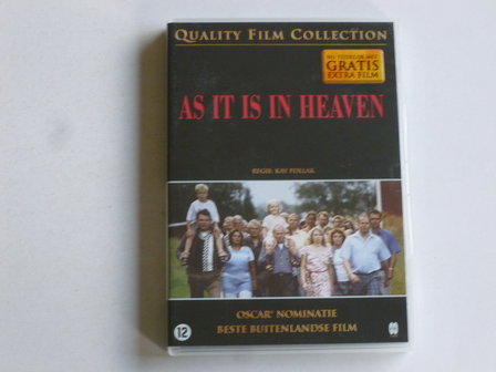 As it is in Heaven + Oh Happy Day (2 DVD)