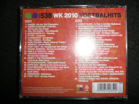 WK 2010 VoetbalHits 2 CD