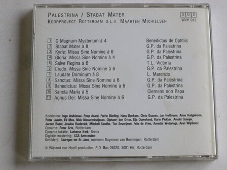 Palestrina / Stabat Mater / Maarten Michielsen